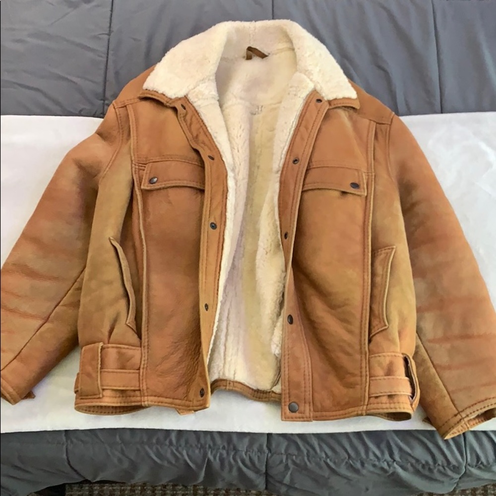 VINTAGE SHEARLING SHEEPSKIN JACKET